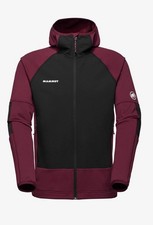 Mammut MASSONE HOODED - Outdoorjacke - vin black Herren Größe L neu