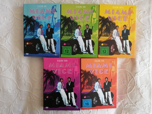 Miami vice komplett box - komplett,