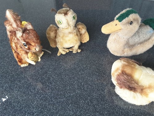 Steiff tiere eule - 4, tiere: