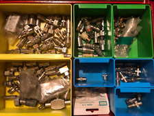 IMPEX Sortierkoffer mit Kabel- Sat Technik -Verbinder etc ??