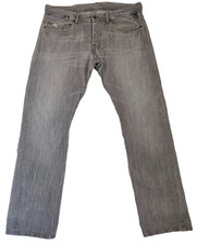Herren Replay Jeans Mijang ripped in Grau Gr. W 36 L 32 Mit Knopfleiste