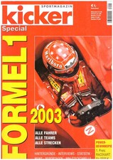 Kicker, Formel 1 Spezial 2003