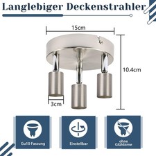 Deckenstrahler led 4 - deckenstrahler,