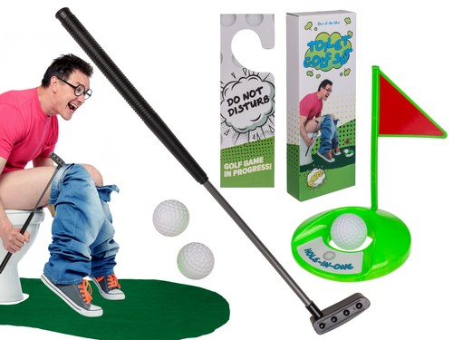 Toiletten golf set tlg - toiletten, 6-tlg