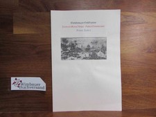 Faltblatt: Einladung zur Subskription Blaue Fahrt Jünger, Friedrich Georg und Hu