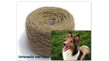 100gr-Hundewolle Wolle