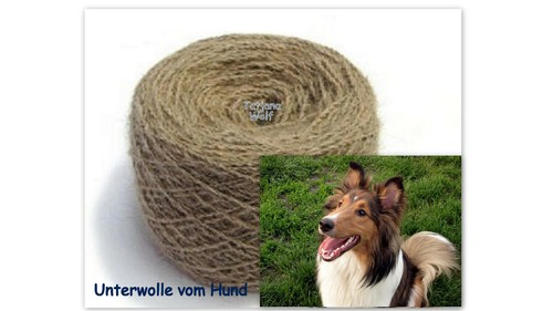 100gr hundewolle wolle - 100gr-hundewolle,