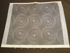 Luxus Flächengardine/ in feinem Organza / 