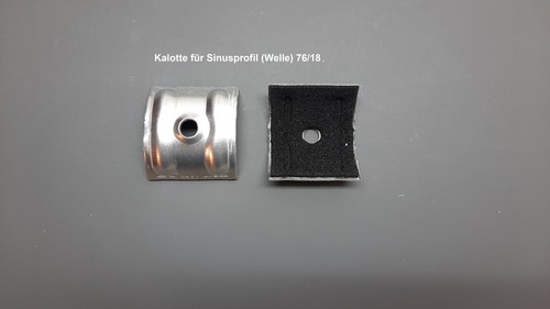 Alu kalotten profil 76 - profil, 76/18