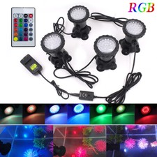 4X LED Unterwasser Strahler