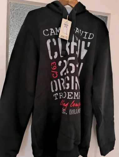 Hoodie camp david herren - david, xxl