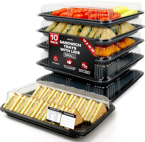 10er set serviertabletts - 10er-set, –