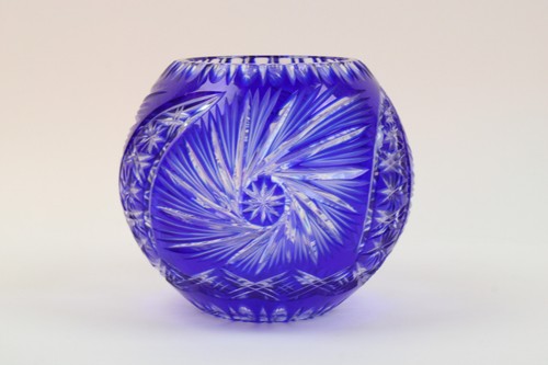 Bleikristall kugelvase - bleikristall,