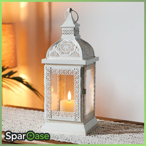 Metalllaterne 32cm dekoratives - metalllaterne,