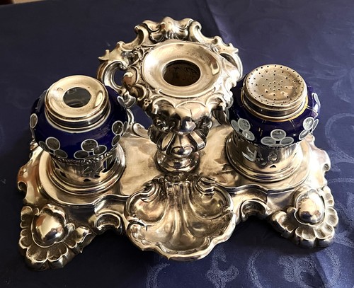 Biedermeier tintenfass - biedermeier,