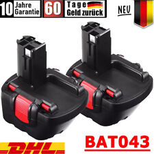2X Original Akku 12V Für Bosch BAT043 BAT045 2607335262 PSR 12VE-2 GSR 5000mAh 