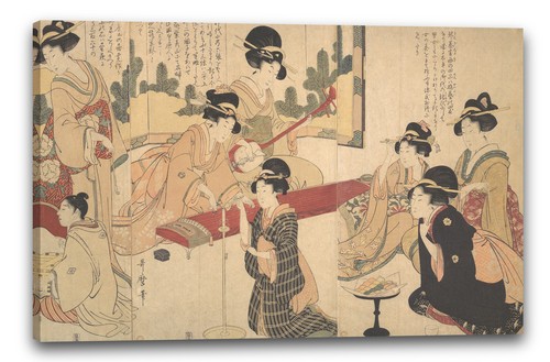 Kunstdruck kitagawa utamaro - kitagawa,