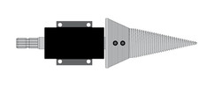 Traktor kegelspalter 170mm - traktor,