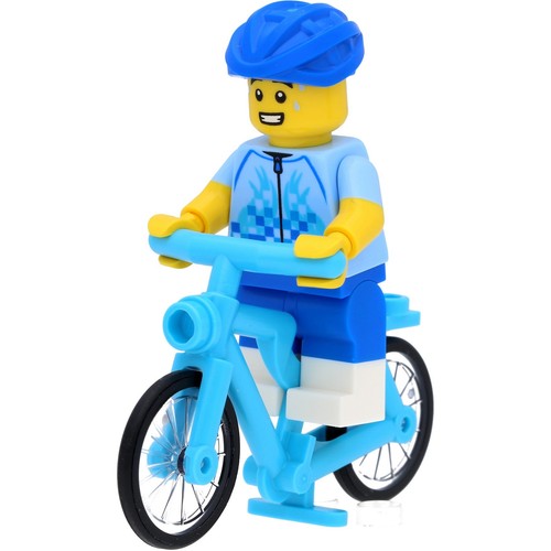 Lego bam radfahrer mit - bam,
