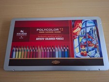 KOH-I-NOOR HARDTMUTH - POLYCOLOR 72 SET - METALLETUI - *UNBENUTZT! WIE NEU!*