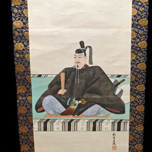 Japanische scroll malerei - scroll,