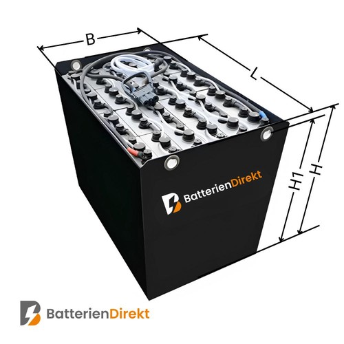 24v gabelstaplerbatterie pzs - 5,