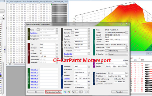 K04 015 setup - 1.8t, bosch