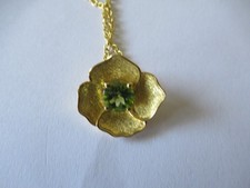 Peridot Schmuckset Anhänger