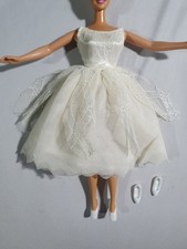 Kleid Schuhe Barbie Snowflake Fairy 9327 70er Zubehör Kleidung Vintage Ballerina