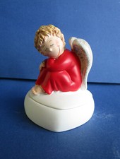 Schutzengel Engel hellrot auf