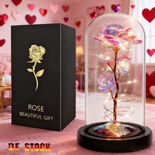 Ewige Rose im Glas Sparkly