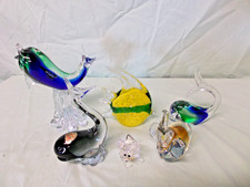 Murano Glaskunst -Joska --Kristall -  Konvolut --Fische -Elefant-Maus- Nachlass