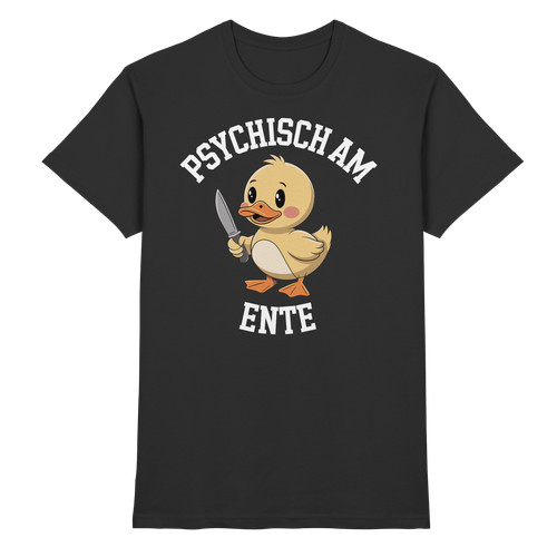 Psychisch ente shirt - am,
