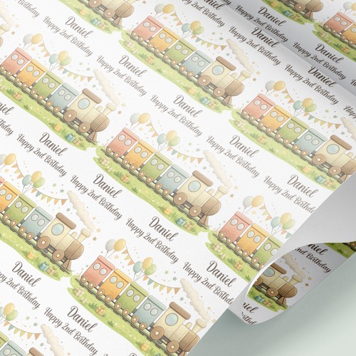 Geschenkpapier holz spielzeug - geschenkpapier,
