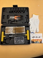 100 Tlg Autoreifen Kfz PKW Reifen Reparatur Satz Pannenset Flickzeug Flicken DE