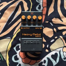 BOSS HM-2 Heavy Metal - Distortion, Verzerrer Gitarren Effekt Pedal Taiwan MIT