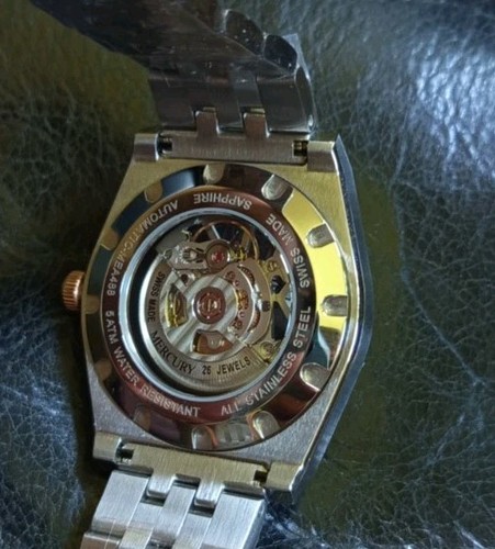 Automatik uhr mercury - mercury, skeleton