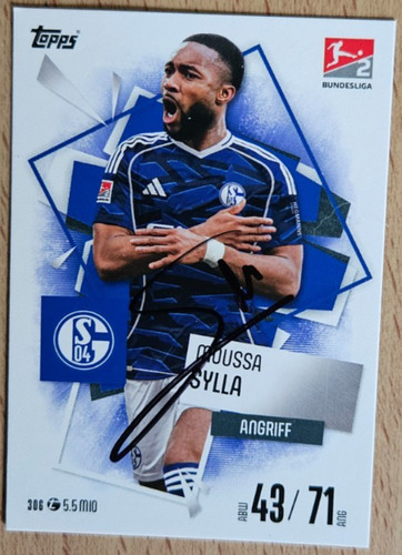 Match attax moussa - match, 25/26