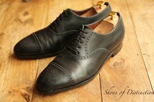 John Lobb Black Leather Oxford