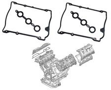 2x Ventildeckeldichtung ORIGINAL VW Passat B5 Variant (3BG, 3B6) 2.8 V6 +4motion