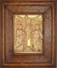 ALABASTER RELIEF KREUZIGUNG