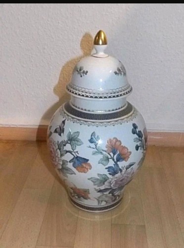 Kaiser porzellan deckelvase - porzellan,