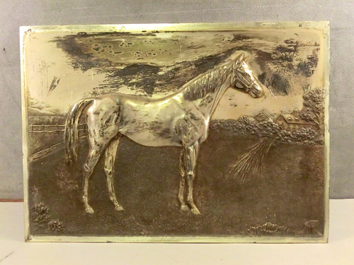 Zinnbild wandbild relief - zinnbild,