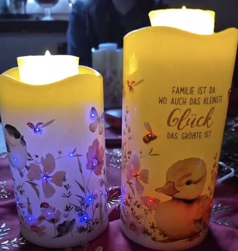 Kerzen die farbe wechselt - kerzen,