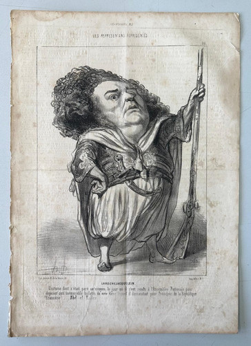 Daumier lithographie - h.,