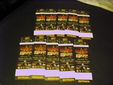GUNS N` ROSES unused TICKETS x