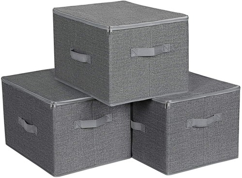 Aufbewahrungsbox stoffbox 3er - stoffbox,