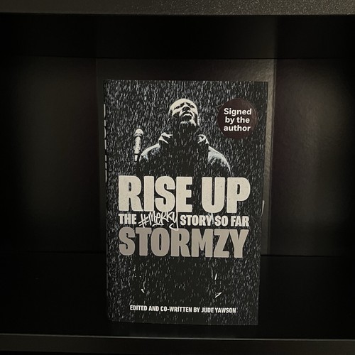 Stormzy signed book new - book, rise