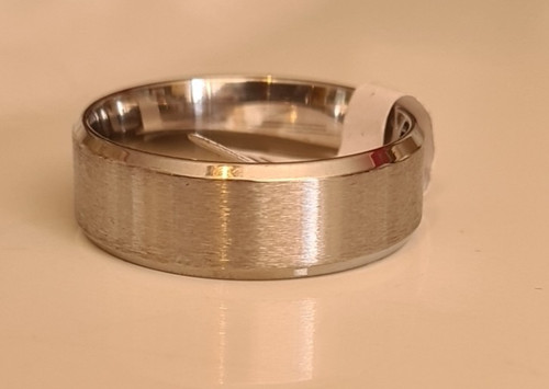Edelstahl ring verlobung - edelstahl,