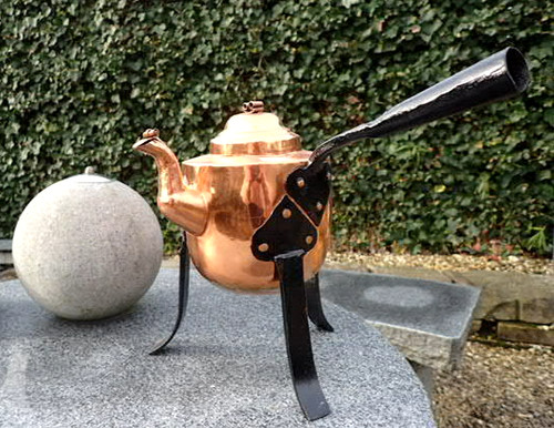 Kupfer kessel stieltopf - kupfer,
